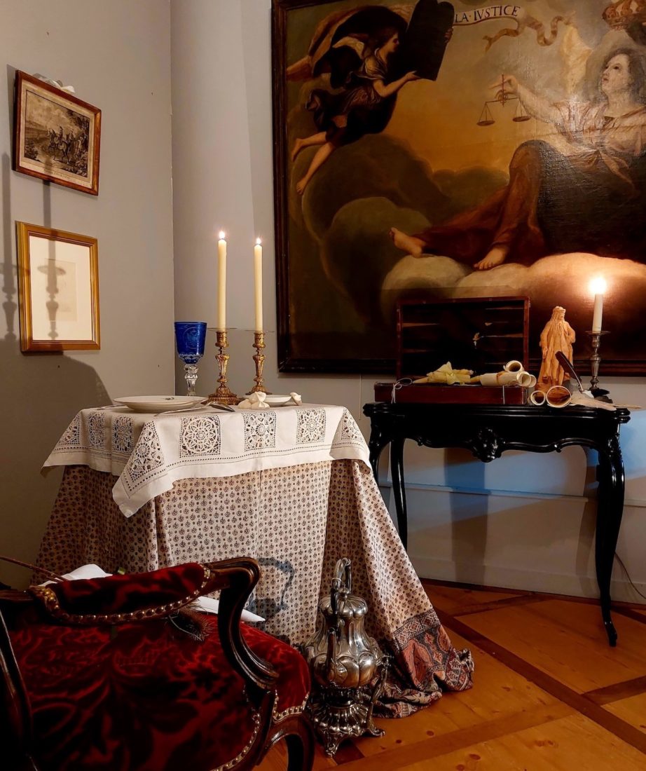 Ferney A table Voltaire Chez Frédéric II