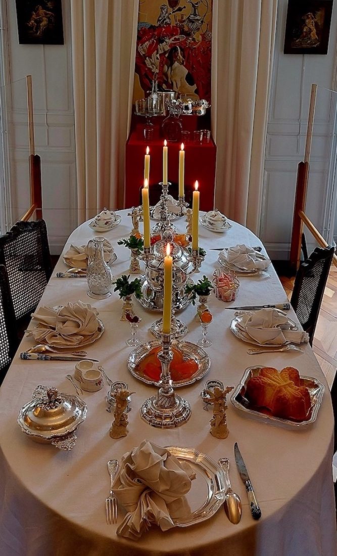 Ferney A table Voltaire La table d'argent