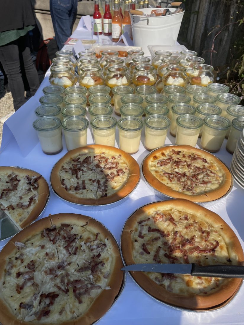 Lausanne à Table 2025 tartes oignons