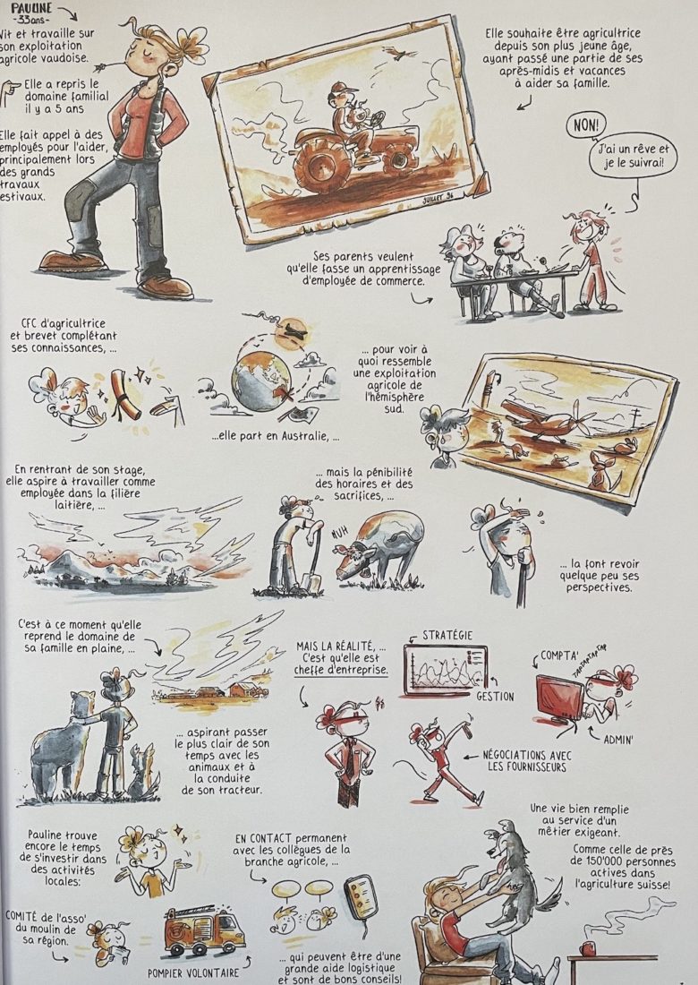 Page BD de l’agriculture romande