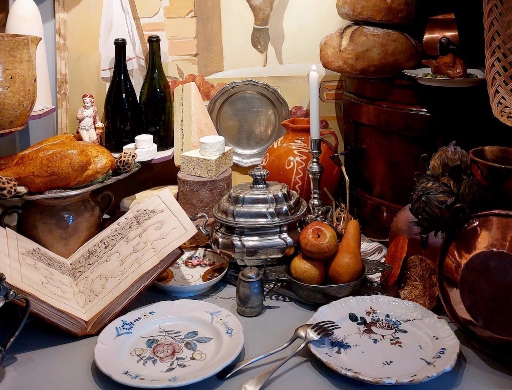 Château Ferney décor A table