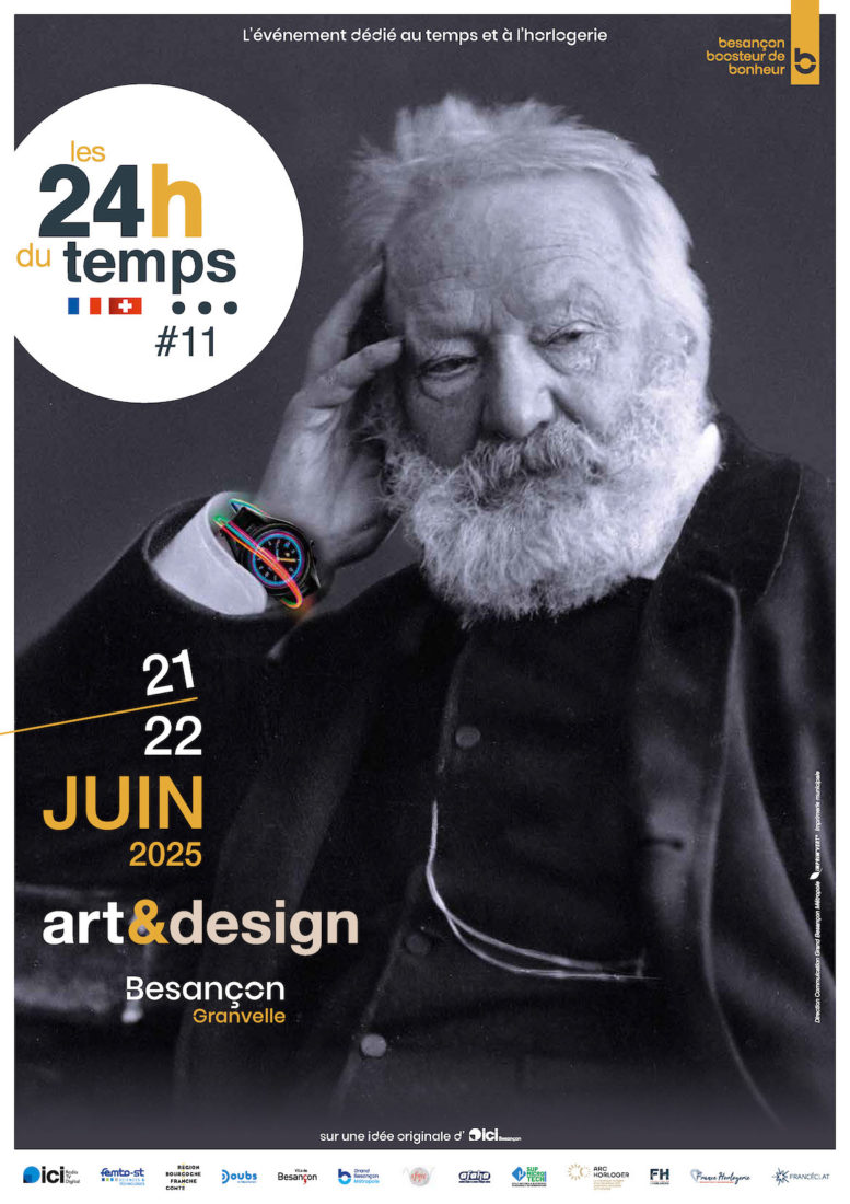 Affiche Hugo 24 h du Temps Besançon