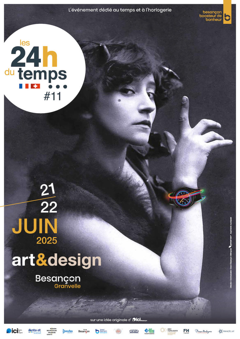 Affiche Colette 24 h du Temps Besançon