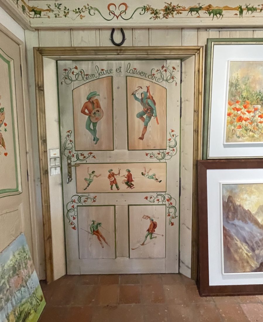 Lionel Wibault - atelie intérieur Le chalet Alpenrose Chamonix