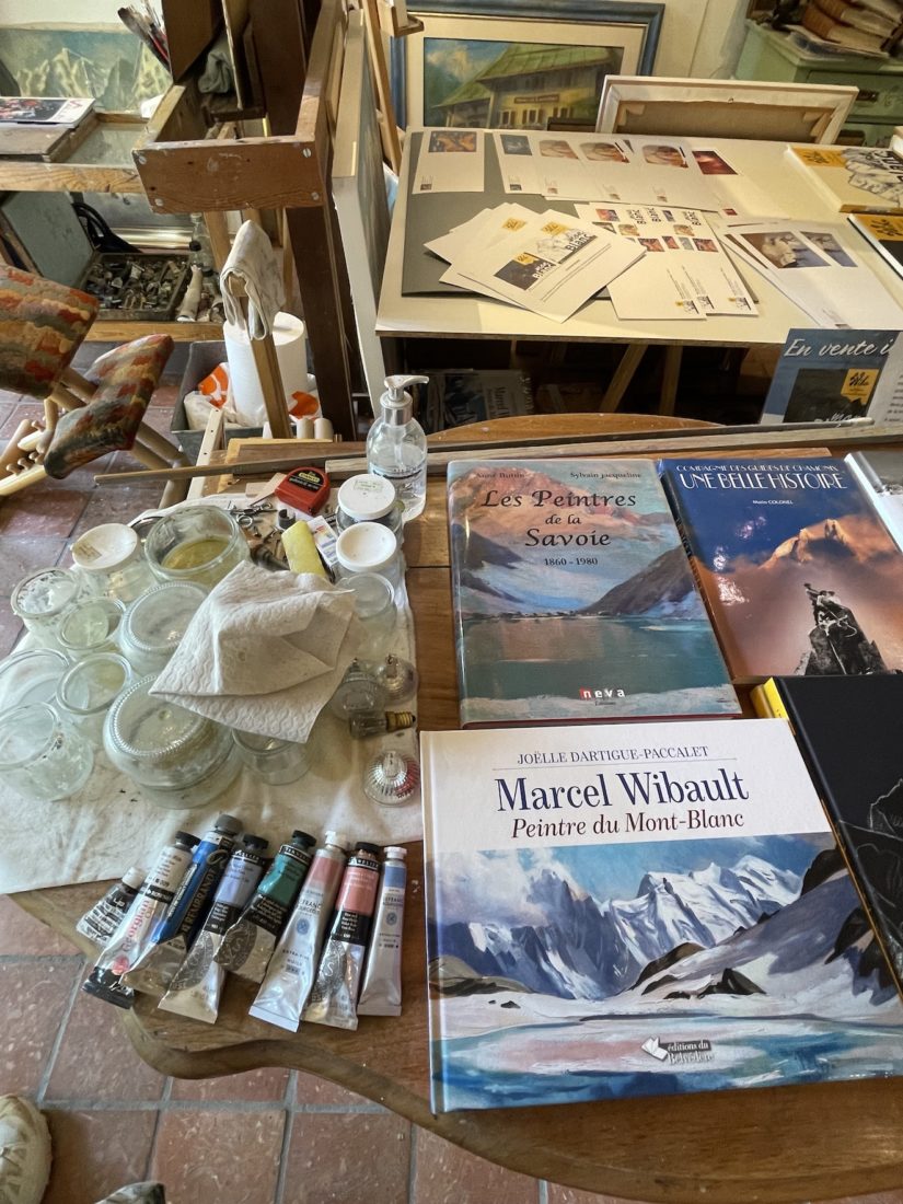 Lionel Wibault  atelier Chamonix couleurs