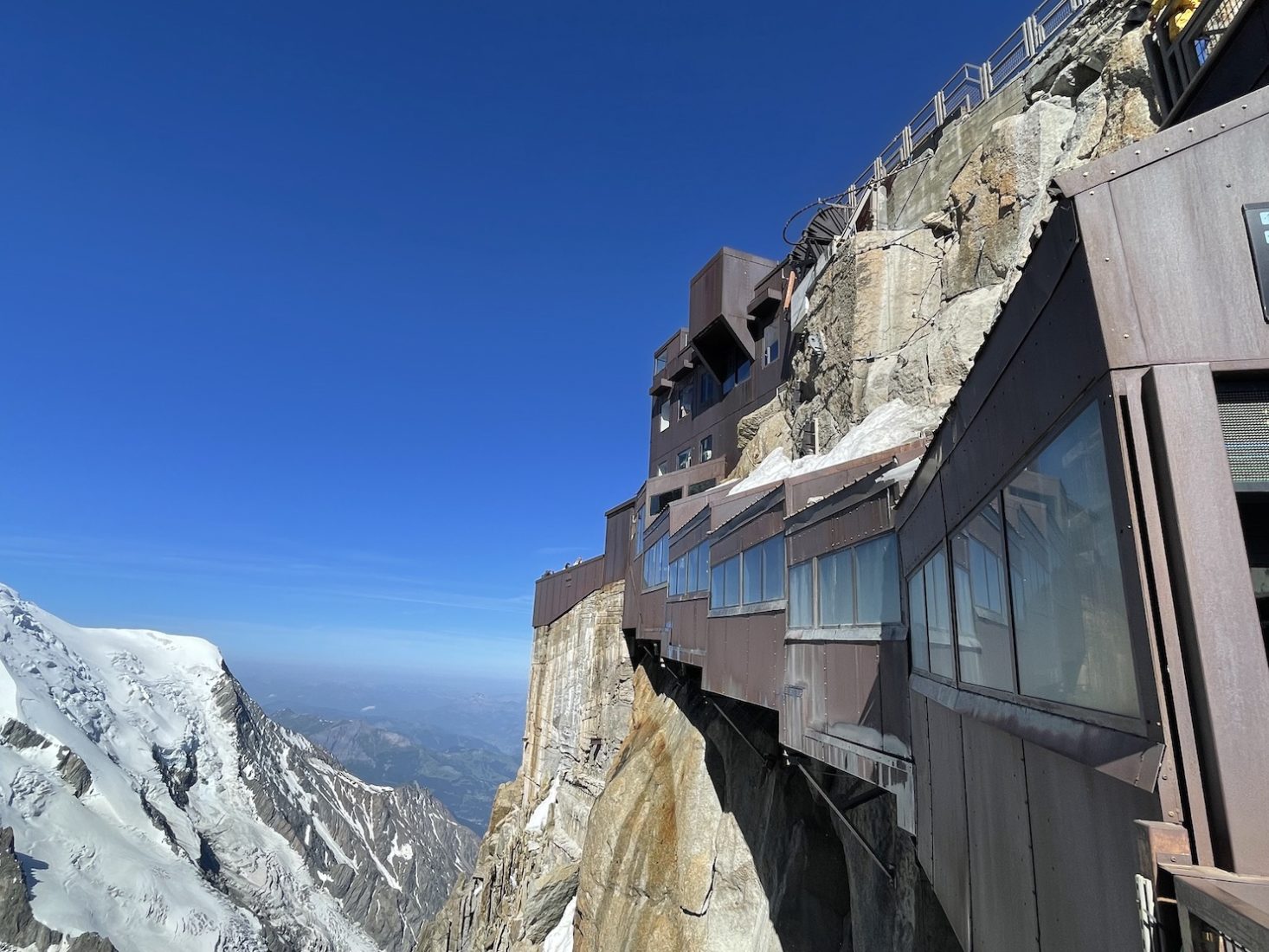Chamonix couloirs Aiguille du Midi