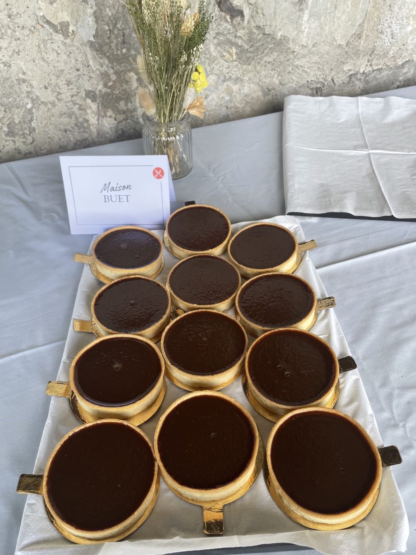 tartes à la raisinée  : Maison Buet,