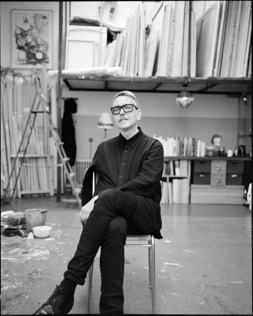 Volker Hermes Portrait in his studio © Franz Schuier