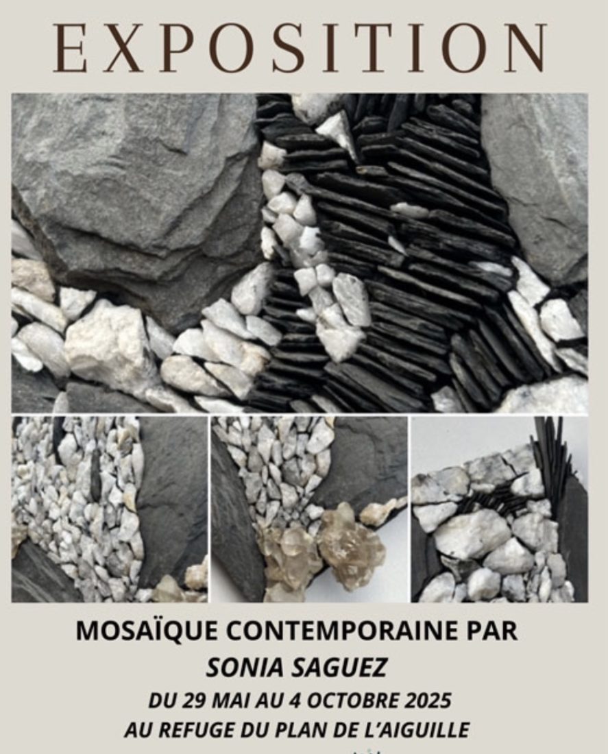 Affiche exposition mosaique Sonia Saguez-Bozon