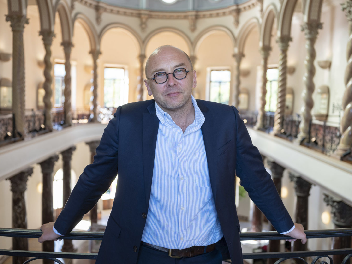 Bertrand Mazeirat, directeur du Musée Ariana 