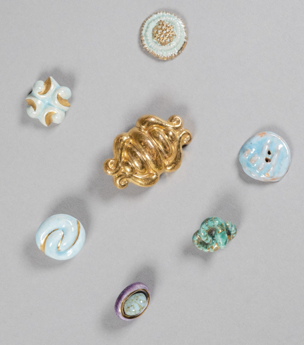 Boutons anonymes européens, 1930-1960,