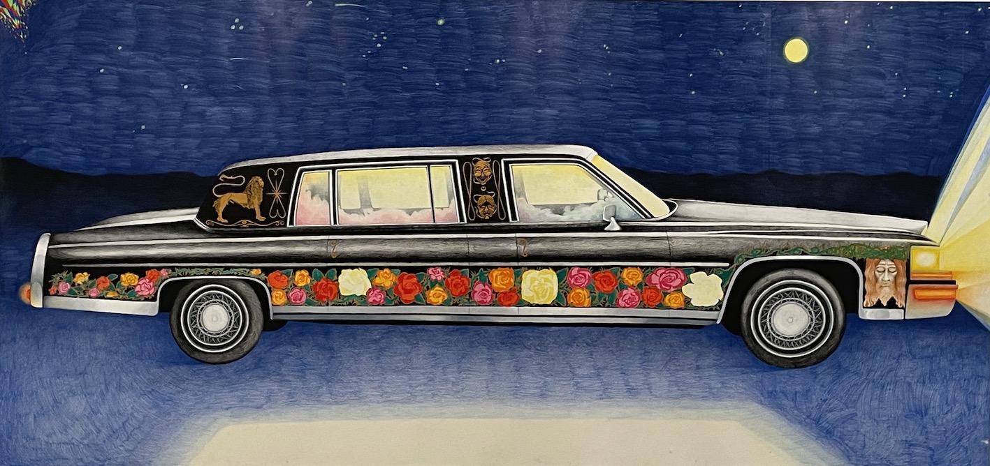 Caroline Tschumi. Longue Noire Limousine (pour Steven),