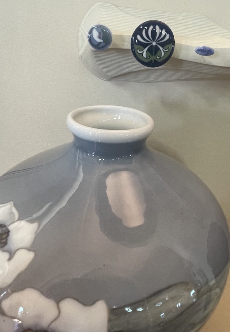 Jenny Mayer, peintre, Danemark. Vase 1922