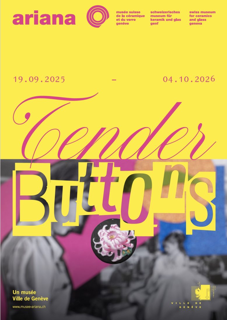 Affiche de l'exposition Tender Buttons.