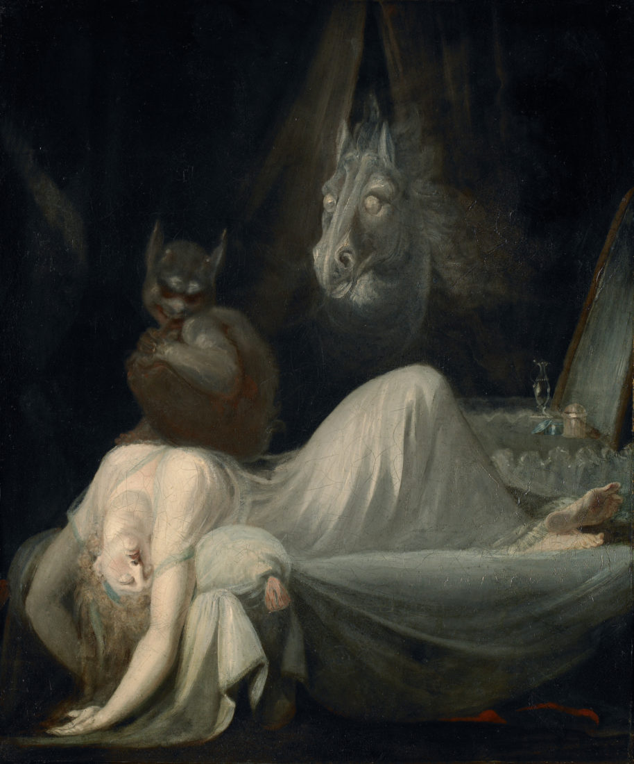 Le Cauchemar, 1790/91,
huile sur toile. J. H. Füssli