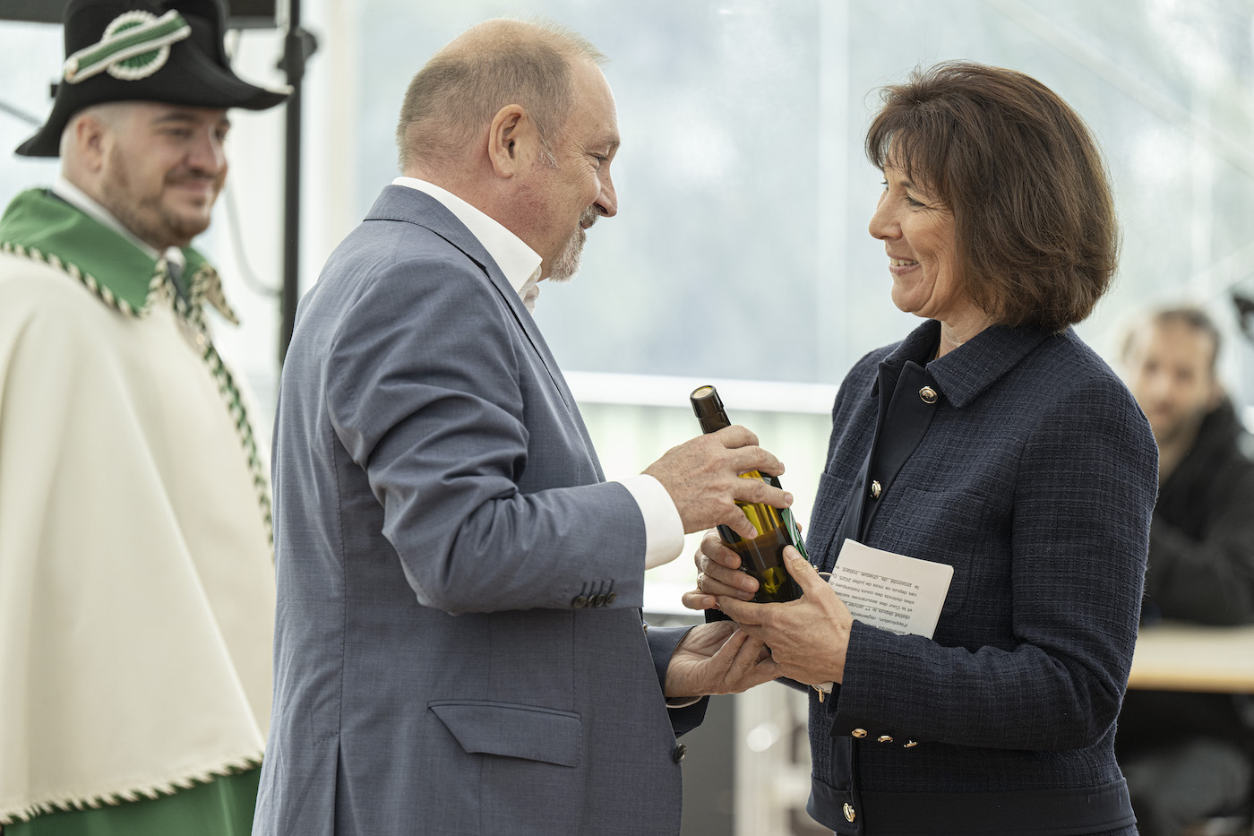 Stéphane Montangero et Marie-Pierre Bernel 