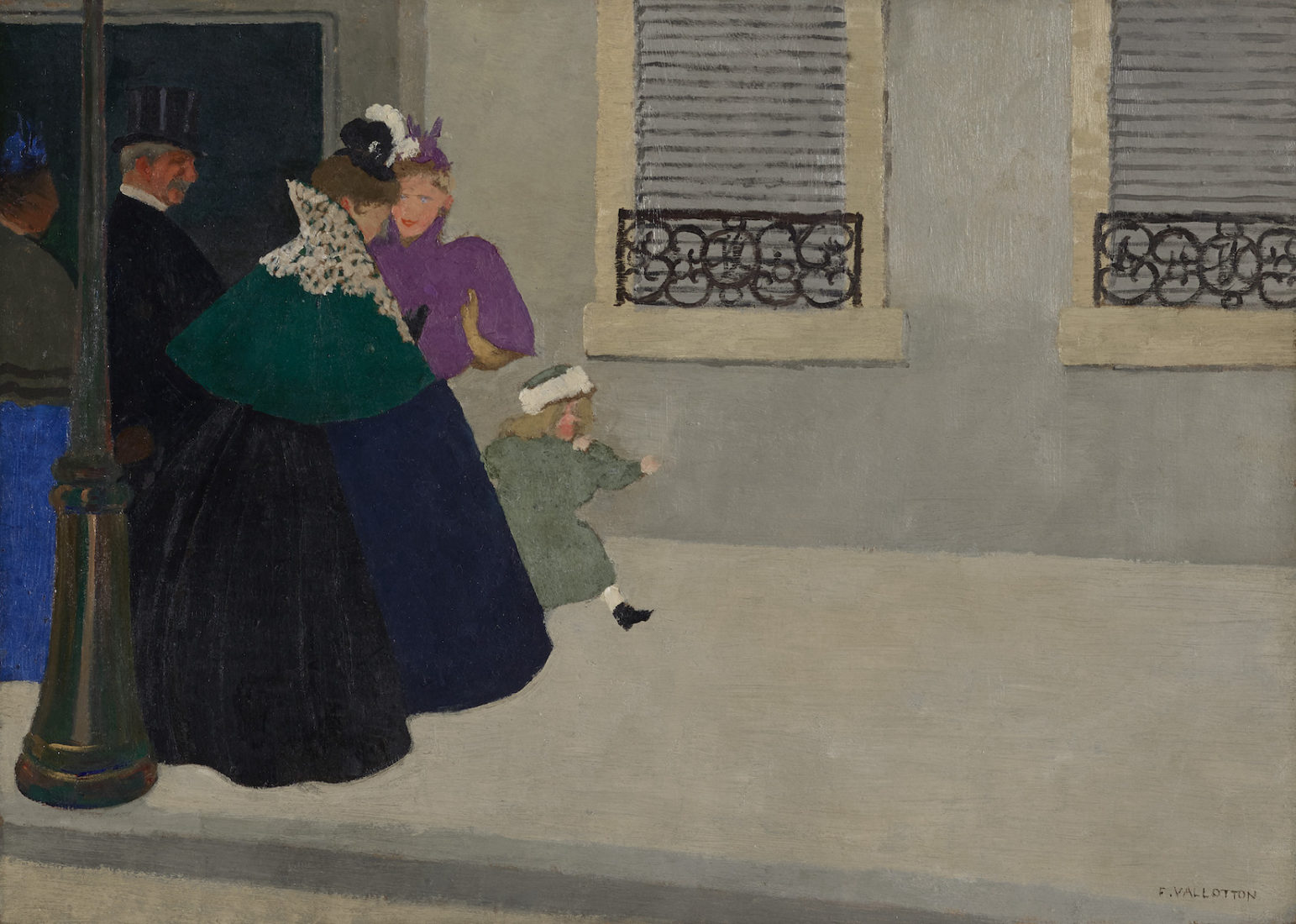 Félix Vallotton  En promenade,