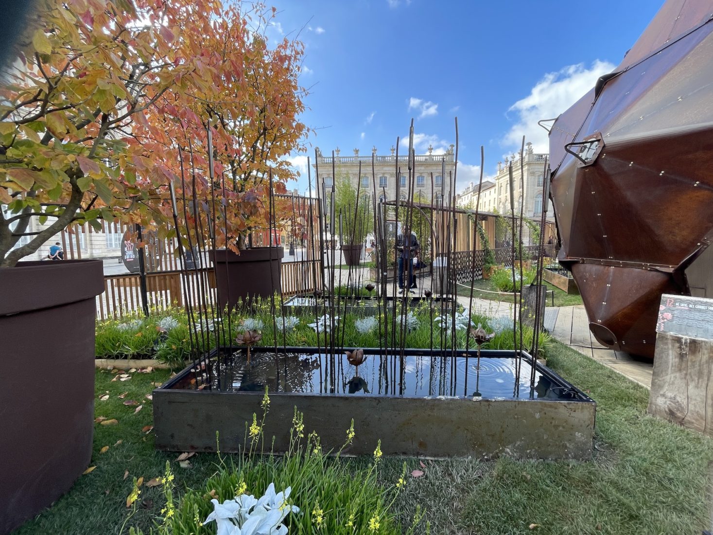 Jardin Éphémère Nancy 2025 bassin