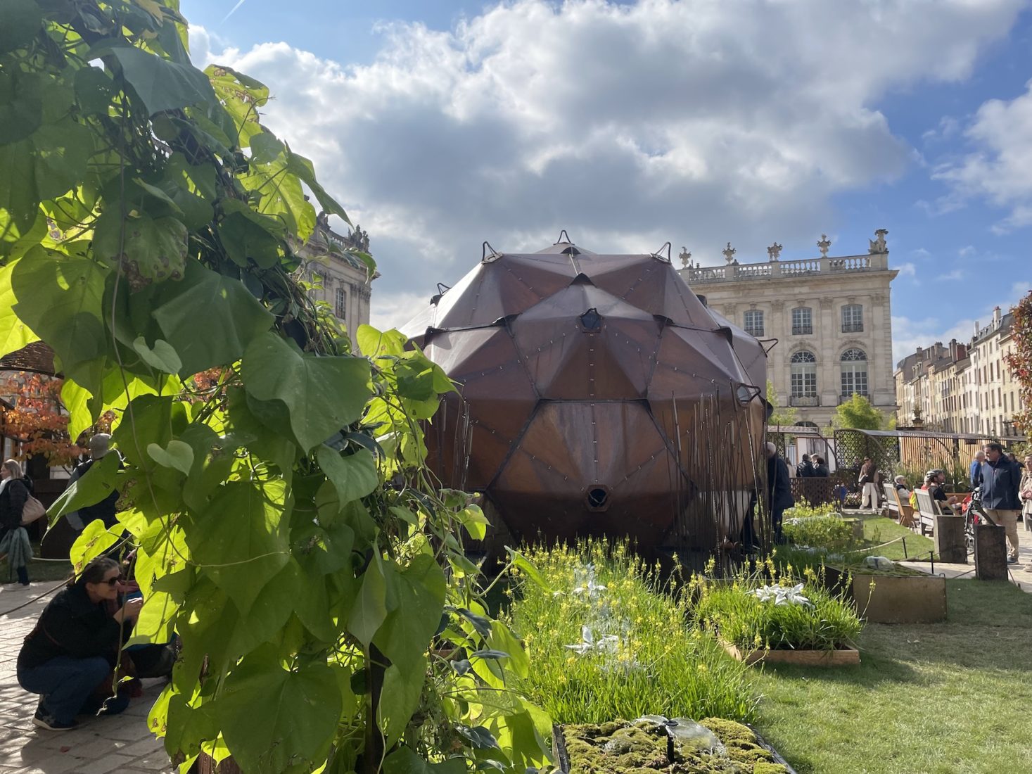 Jardin Éphémère Nancy 2025 Stand avec sons