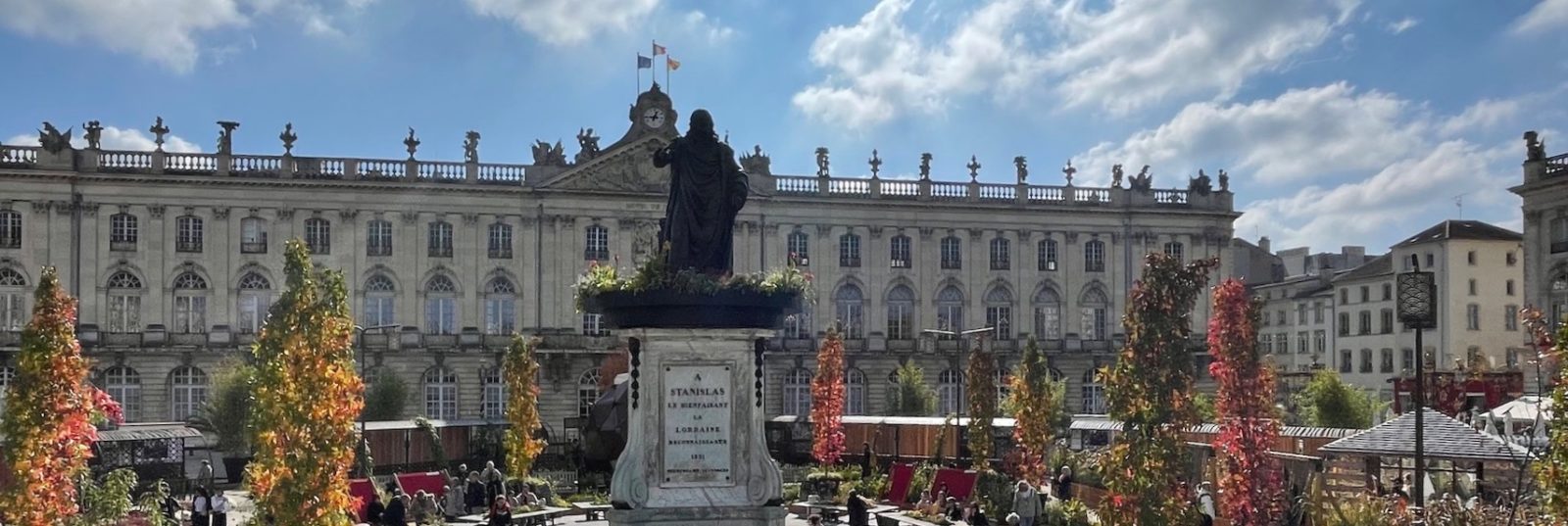 Vue sur le Jardin Éphémère Nancy 2025