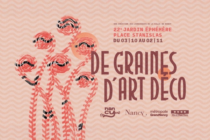 Nancy Jardin Éphémère 2025 Affiche