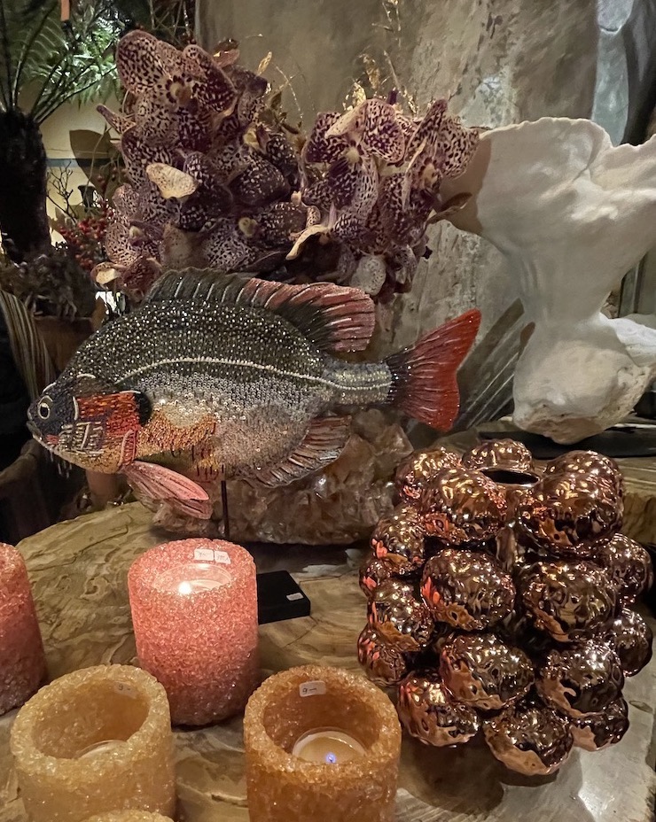 Rémy Jaggi à Trélex 2025 décor poisson