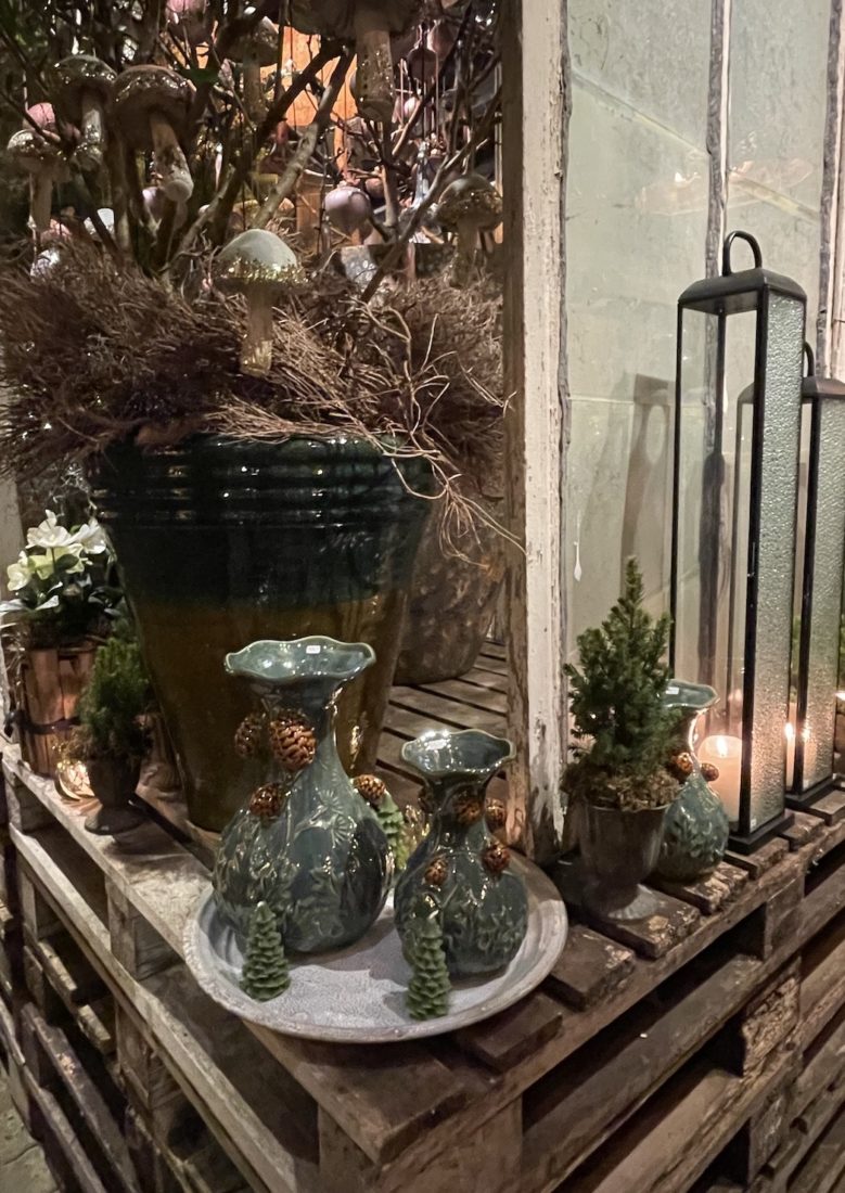 Rémy Jaggi à Trélex 2025 décor vases photophores