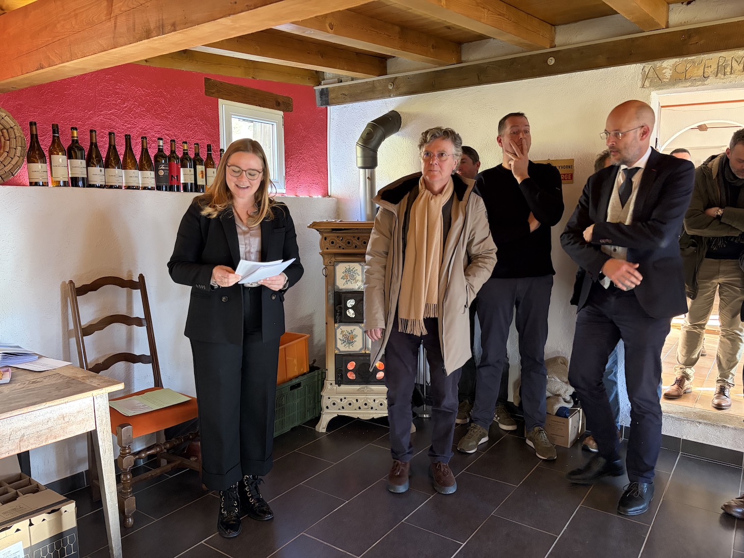 Valérie Dittli, Charles Rolaz, Pascal Hottinger