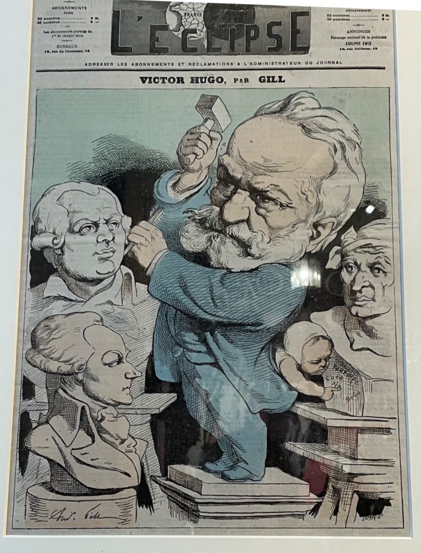 Victor Hugo Caricature par Gil