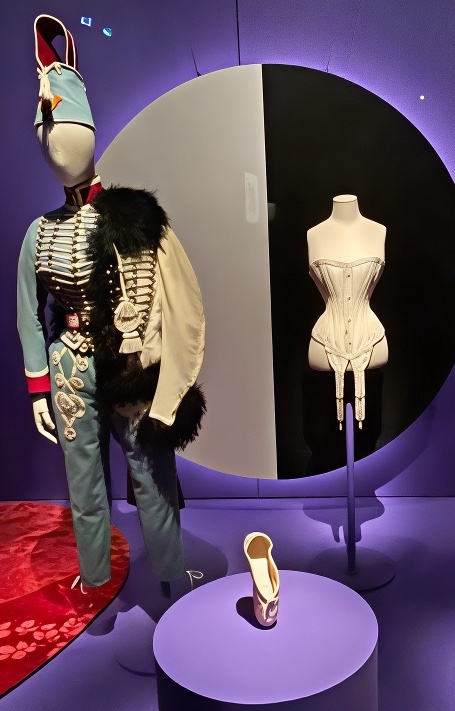 Paul Poiret Costume de hussard et corset pour Cléo de Mérode
