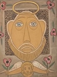 Marie Vassilieff : Portrait de Paul Poiret. 