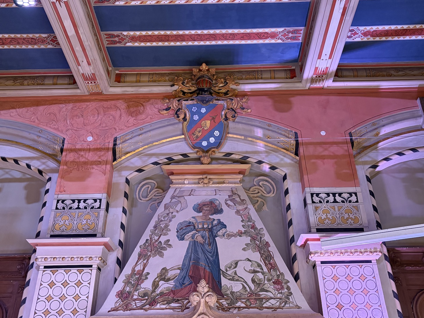 Caux Palace la grande salle