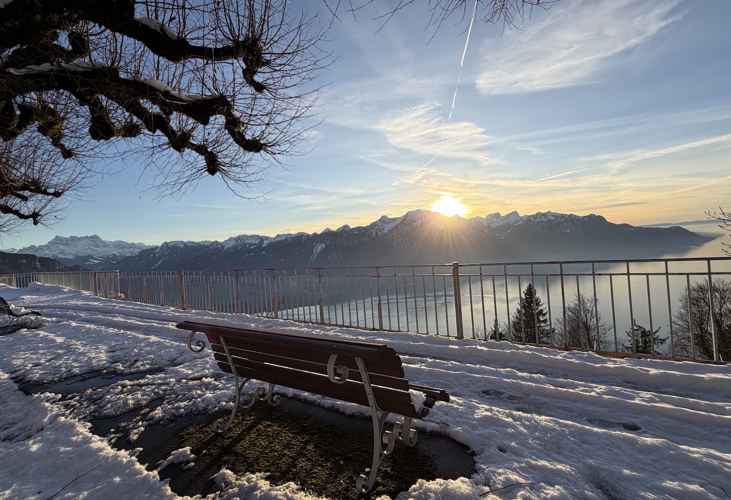 Caux Palace vue depuis l'splanade