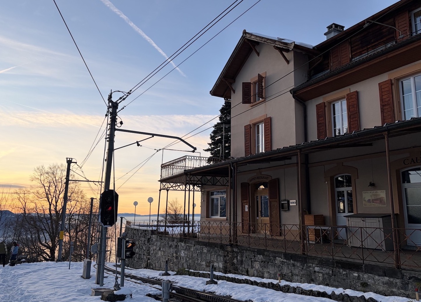 La gare de Caux