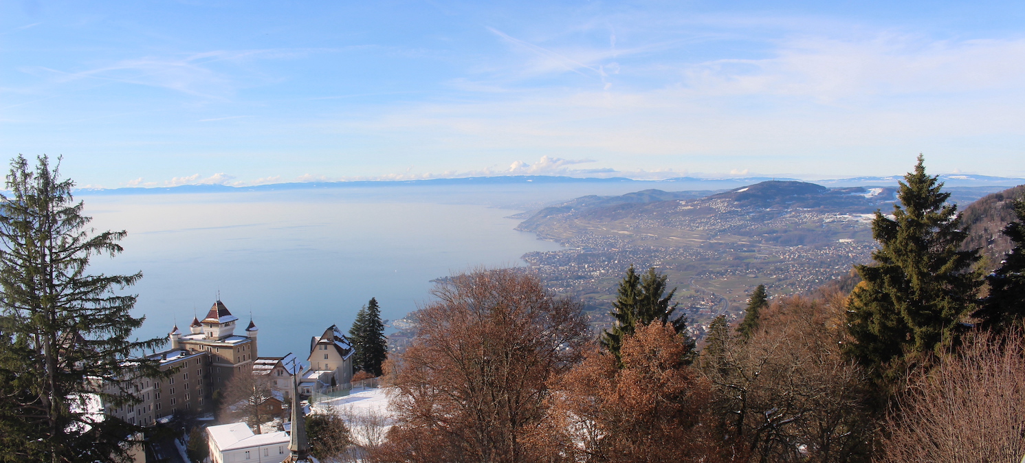 Vue depuis le Caux Palace