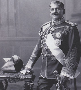 Caux Palace portrait Maharadjah de Baroda