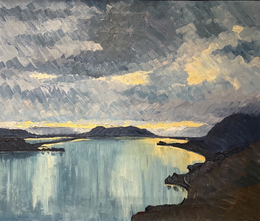 Ernst Geiger (1876-1965) 
Nuages lourds, 