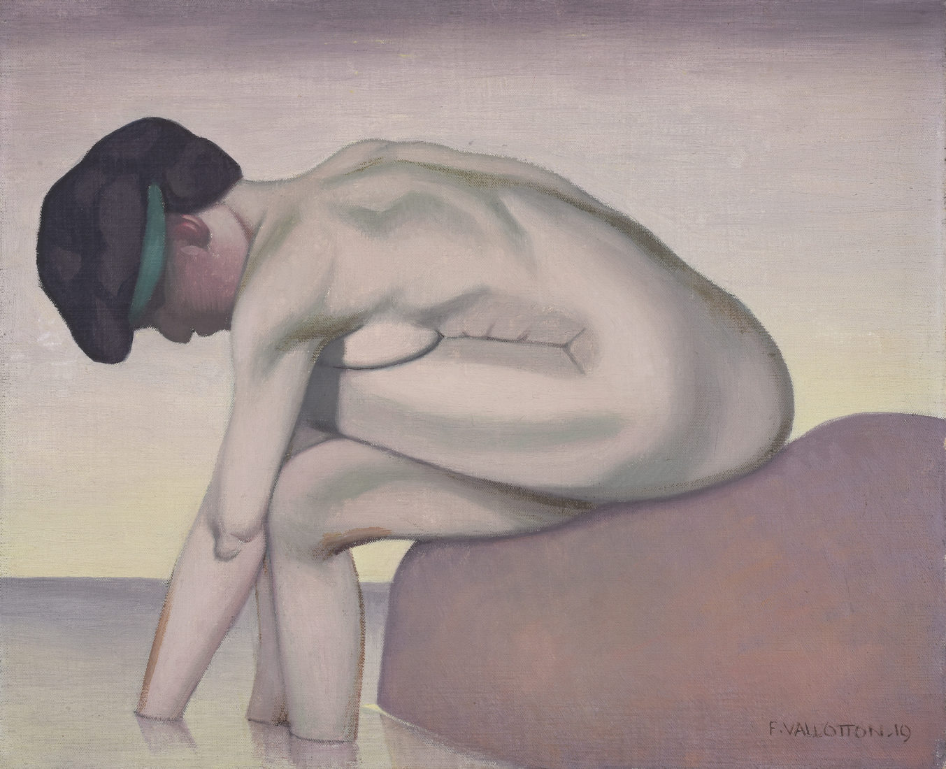 Félix Vallotton (1865-1925)
La baigneuse