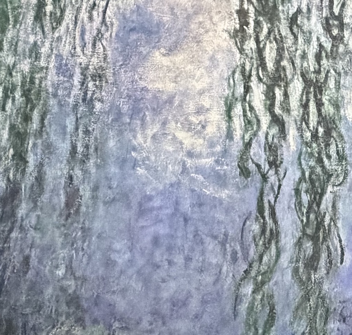 Monet Giverny :  les saules pleureurs 