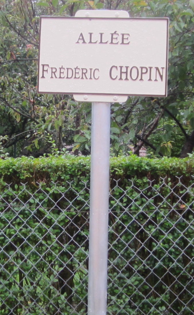 Nohant allée Chopin