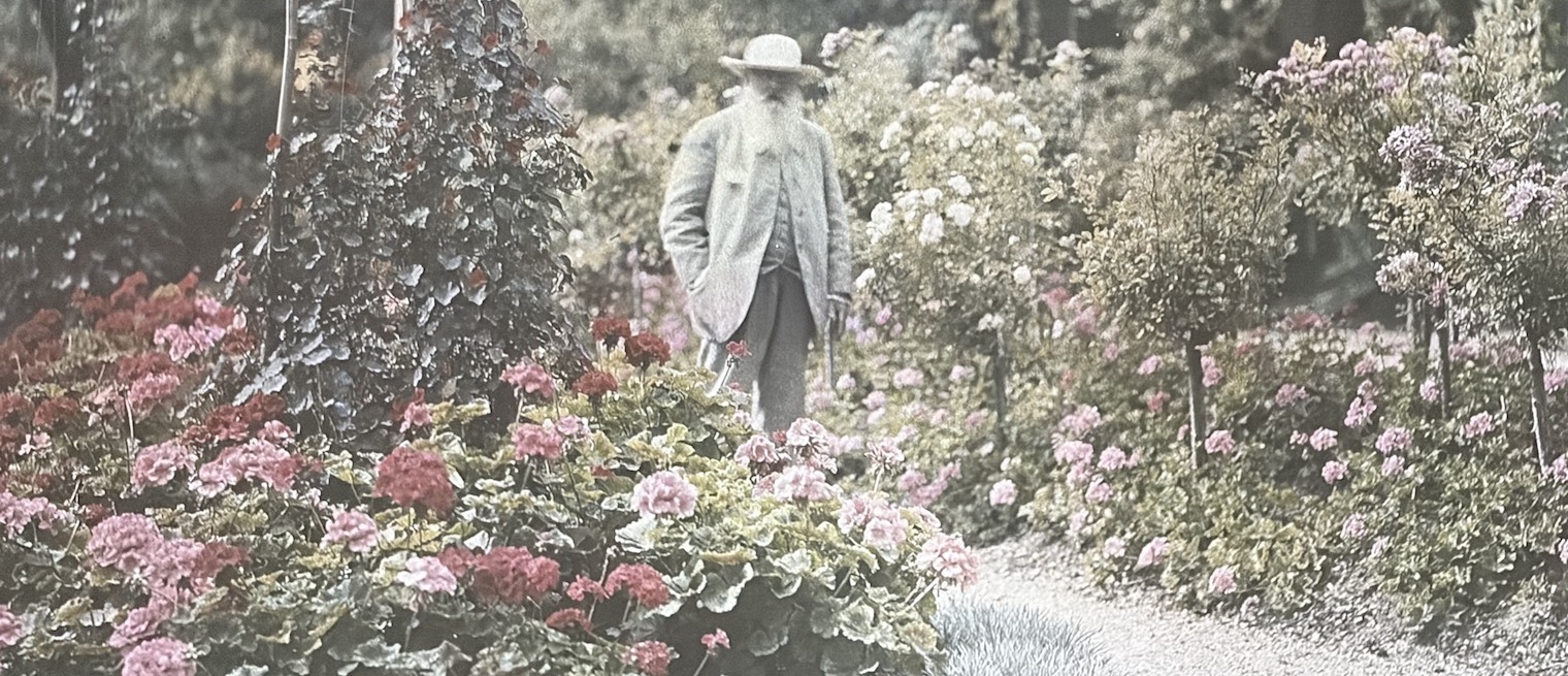 Imagine Monet Claude Monet à Giverny, 1890