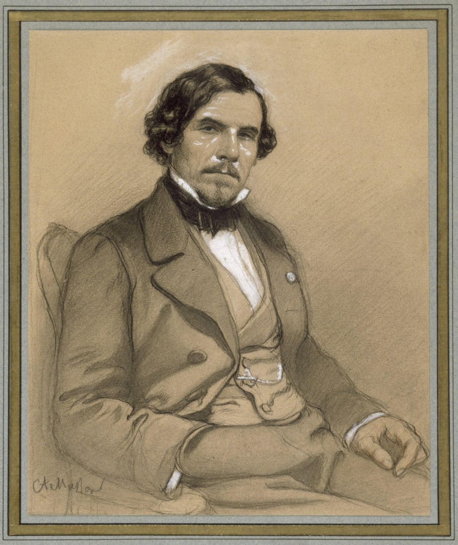Alphonse-Charles Masson. Portrait Delacroix