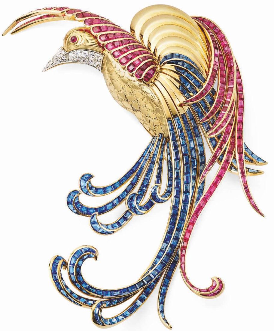 Broche « Oiseau de paradis » Maison Van Cleef & Arpels