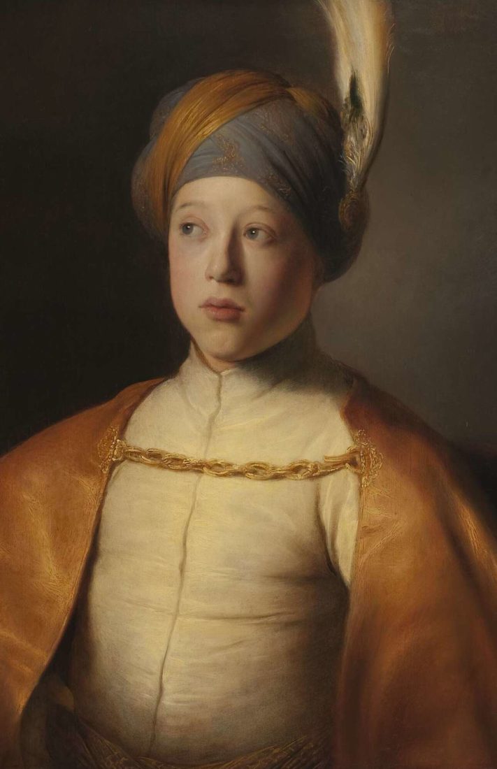 Jan Lievens (1607–1674),
Garçon au manteau et turban