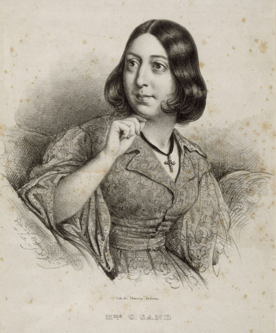 Jules Boilly, Portrait de George Sand