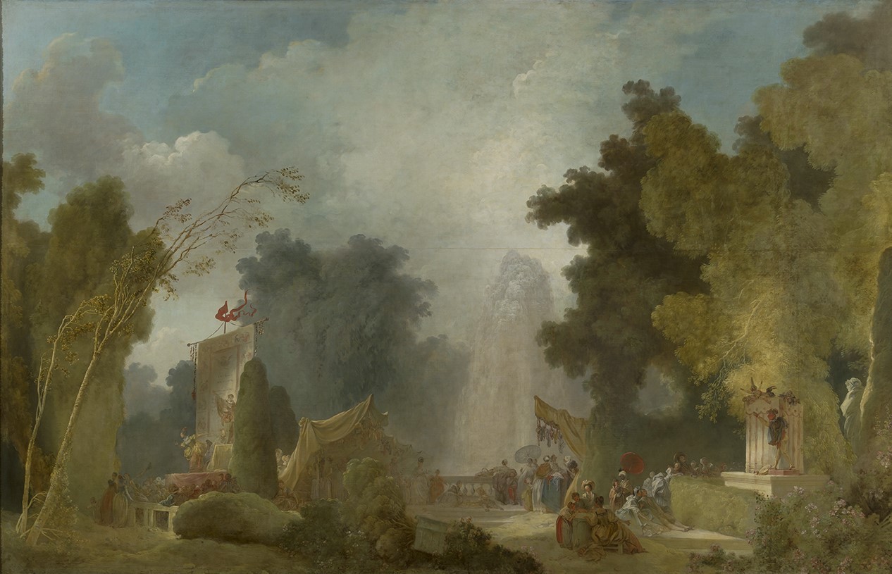 Fête à Saint-Cloud, Jean-Honoré Fragonard, 1775/1780