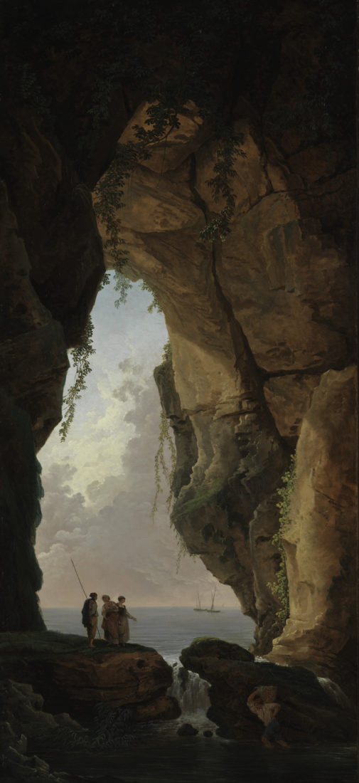 Entrée d'une Grotte, Hubert Robert, 1777-1779