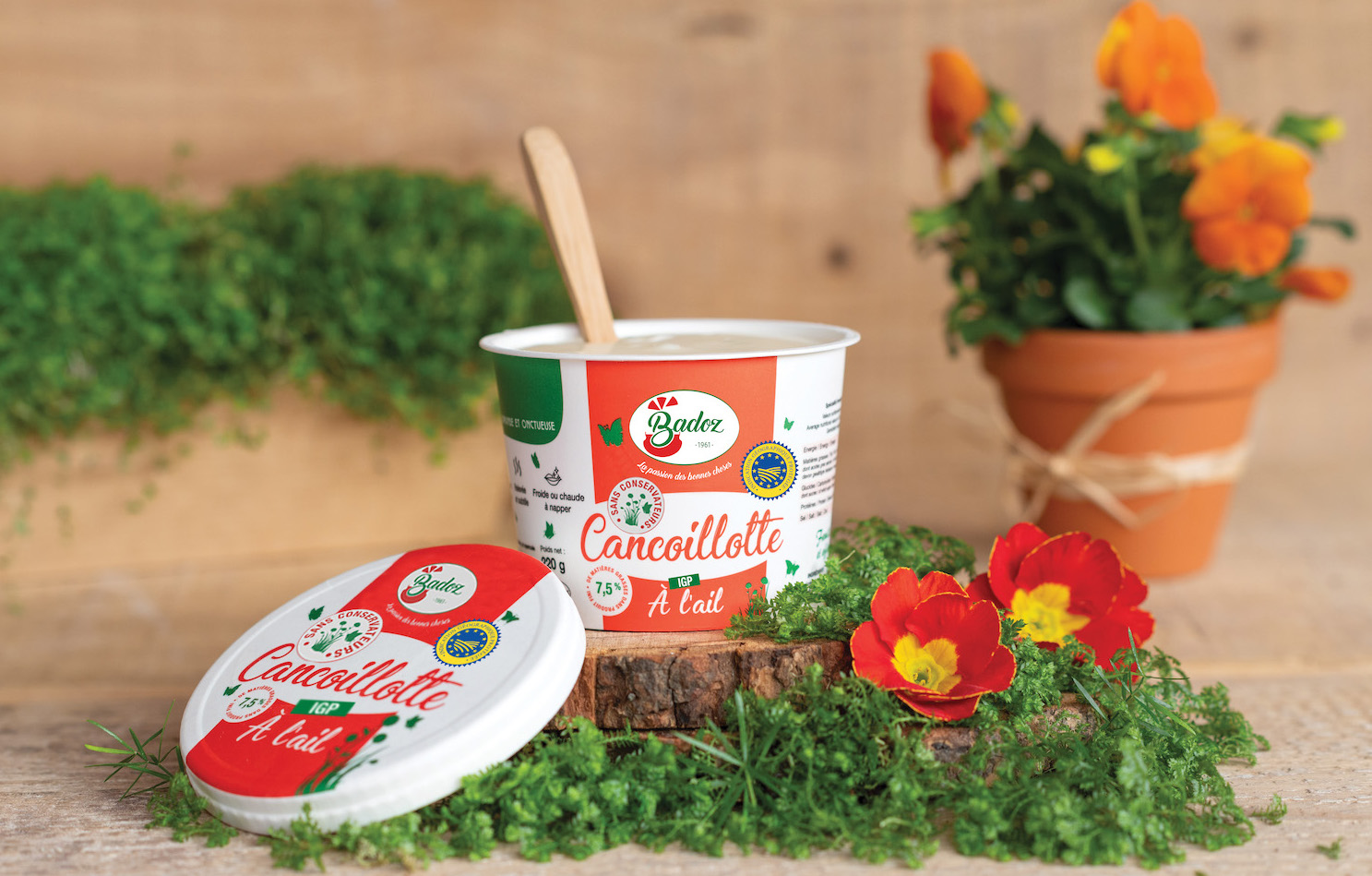 La Cancoillotte IGP ail