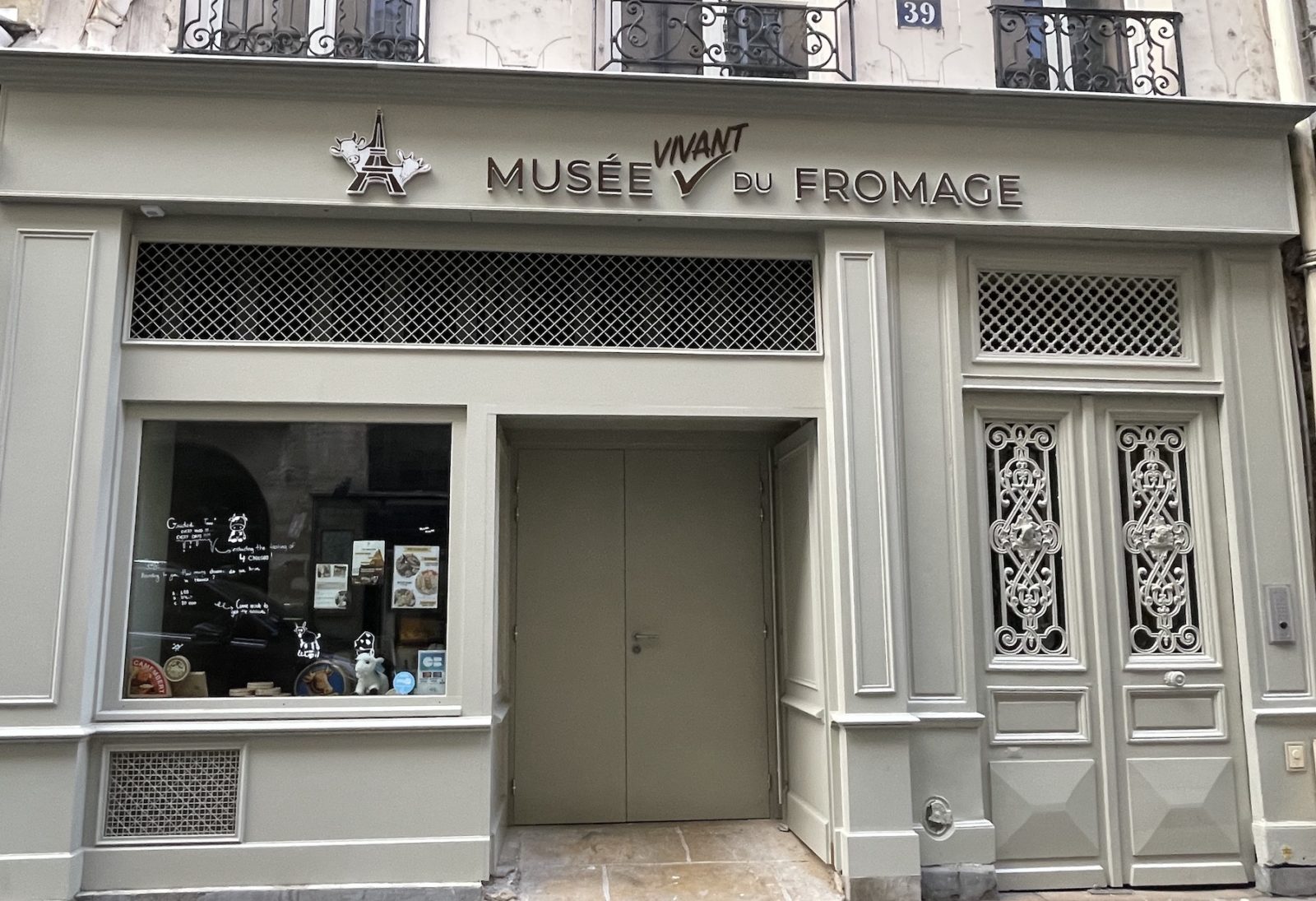 Île Saint Louis à Paris : musée du Fromage