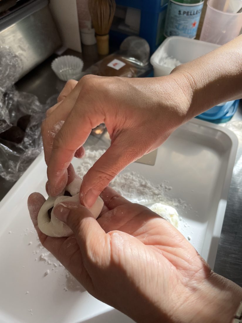 fabrication du mochi 2
